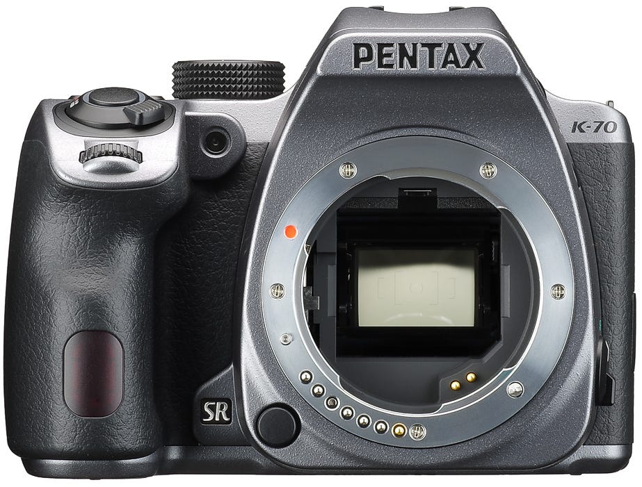 Pentax K-70 DSLR with 18-135mm WR Lens, Black 16256 - Adorama